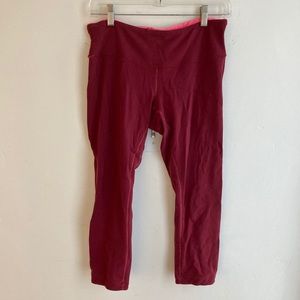 Lululemon Capri reversible leggings